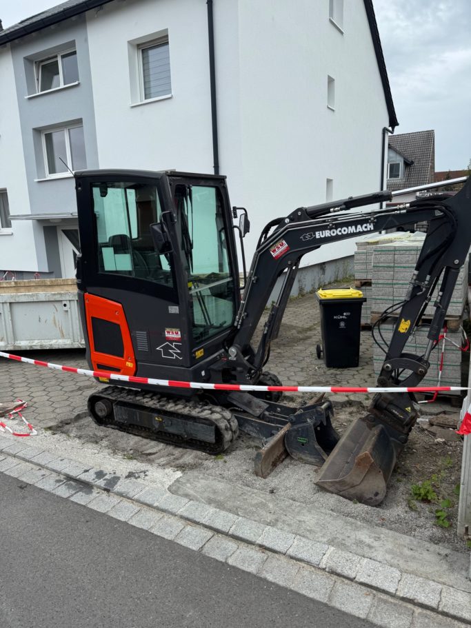 Gepflasterte Hofeinfahrt in Königsbrunn 
